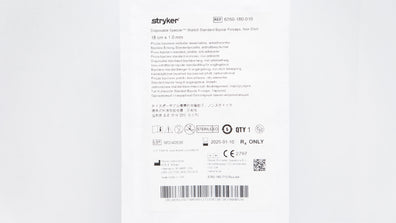 Stryker 6760-180-010 Spetzler-Malis Standard Bipolar Forceps 18cm x 1.0mm